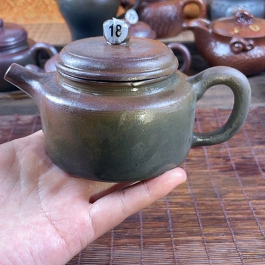 【闪购商品】柴烧茶壶200毫升左右微瑕