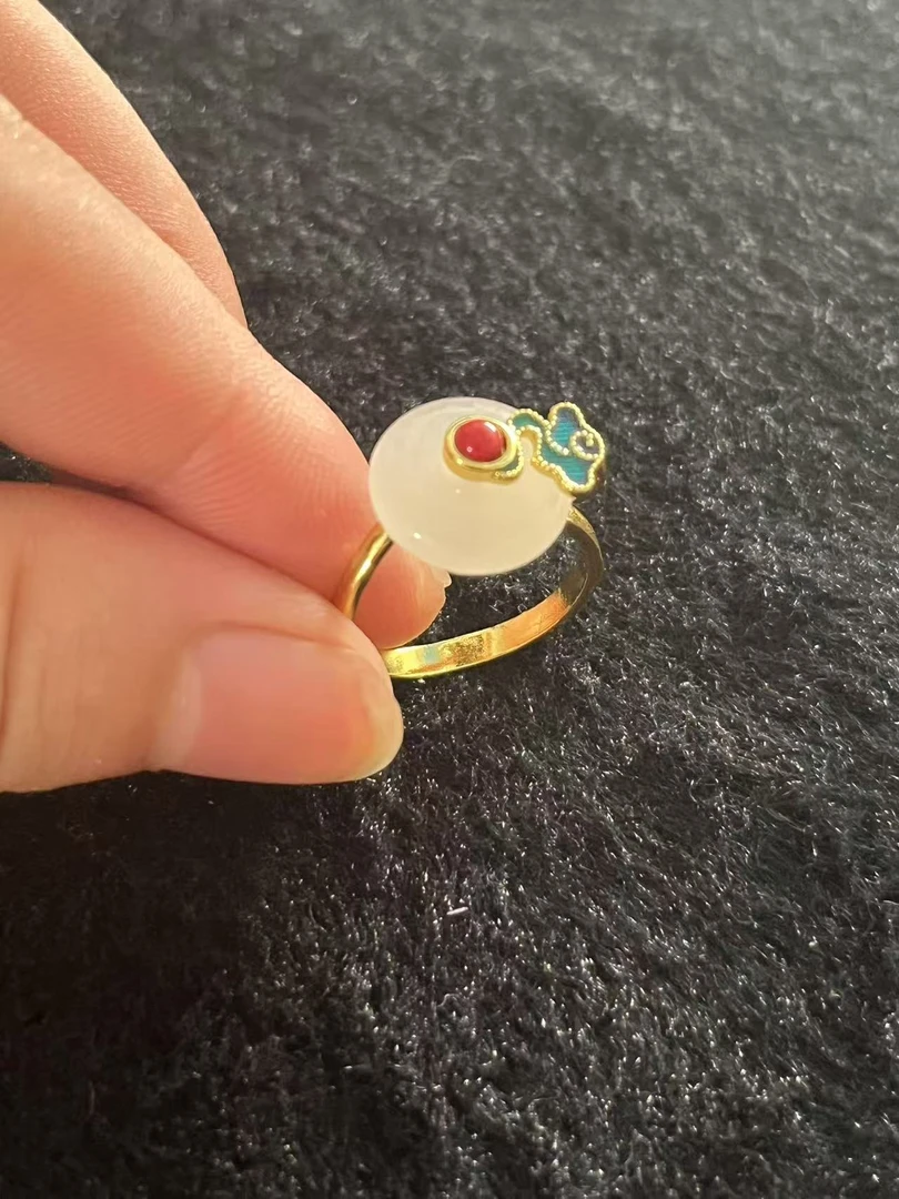 HN-HTY54平安扣戒指