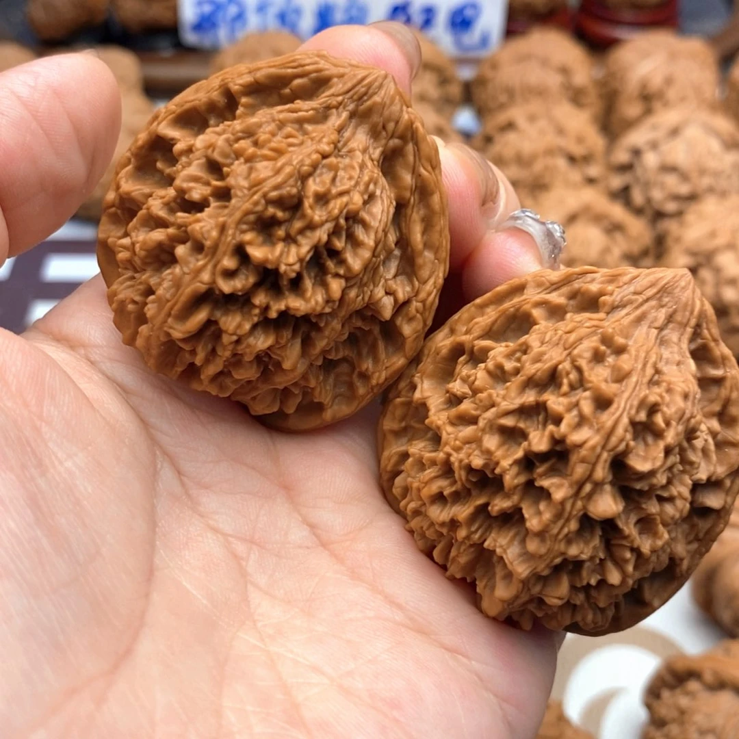 【闪购商品】文玩核桃把件43尺满天星
