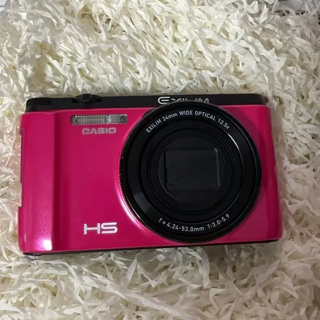 99新 Casio/卡西欧 ZR1200红色1400万像素12.5倍变焦