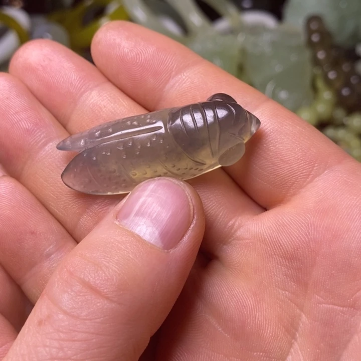 岫玉岫玉颈饰未镶嵌