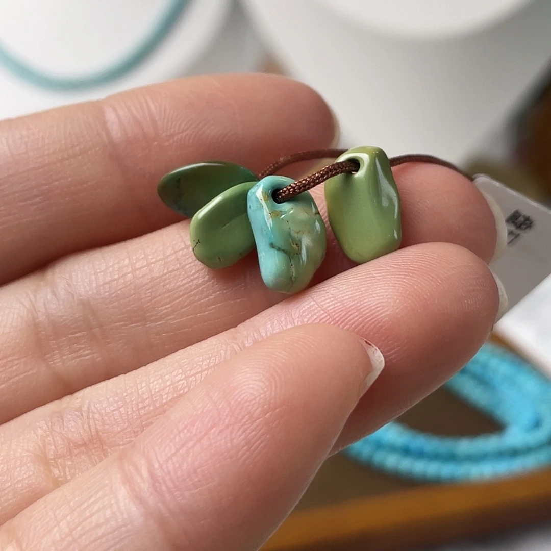 绿松石未镶嵌配饰