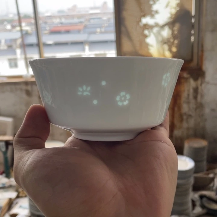 碗瓷景德镇高温细白瓷餐具