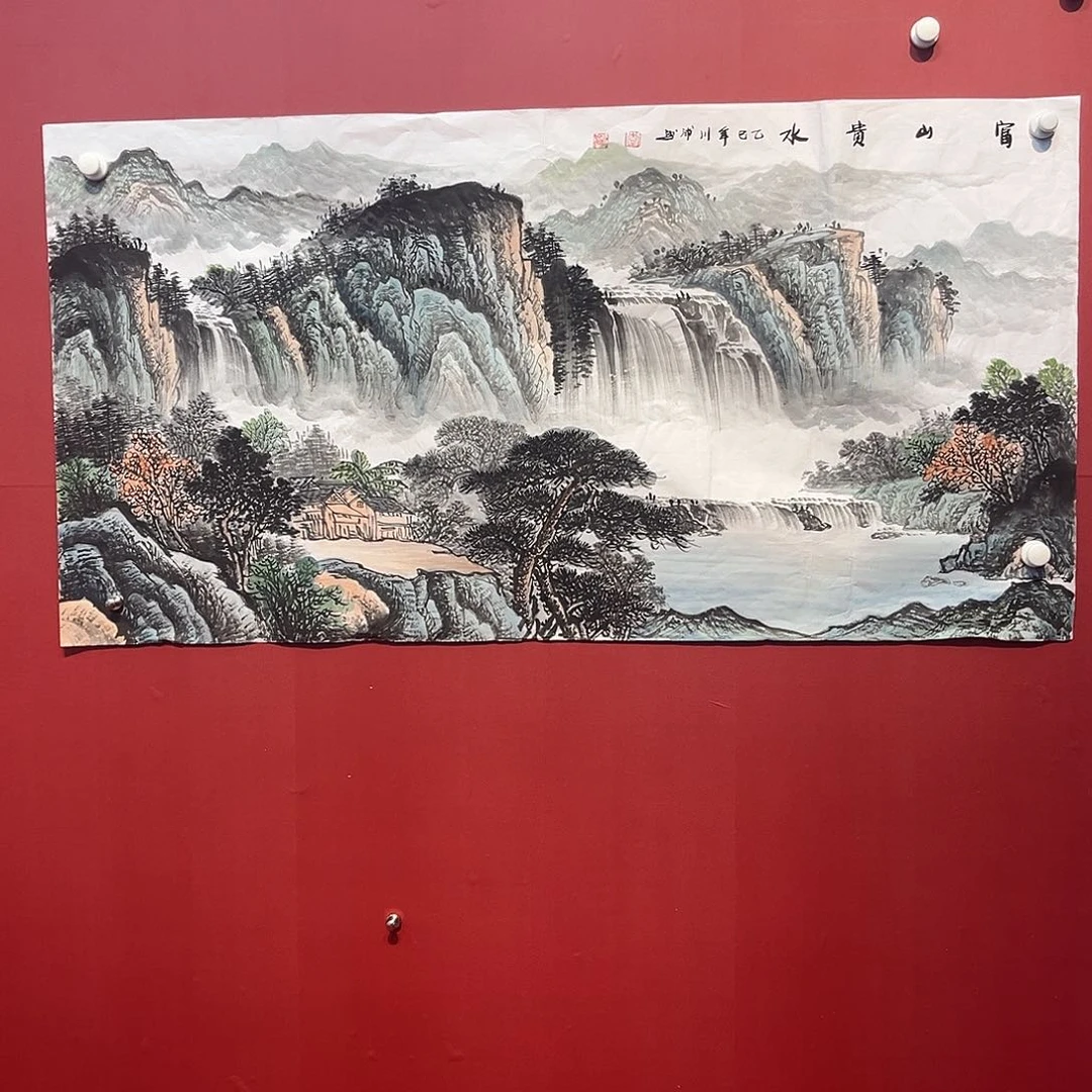 国画手绘国画作品