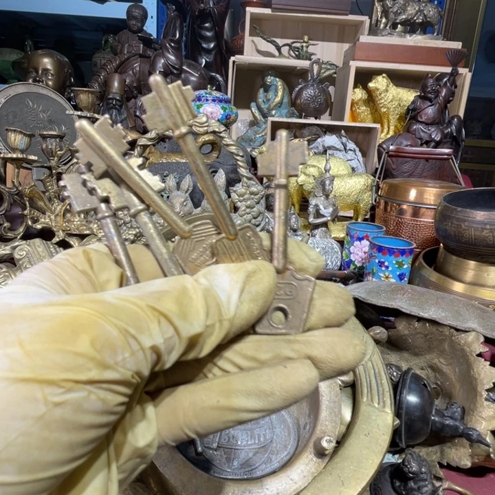 大阪回流铜器摆件128