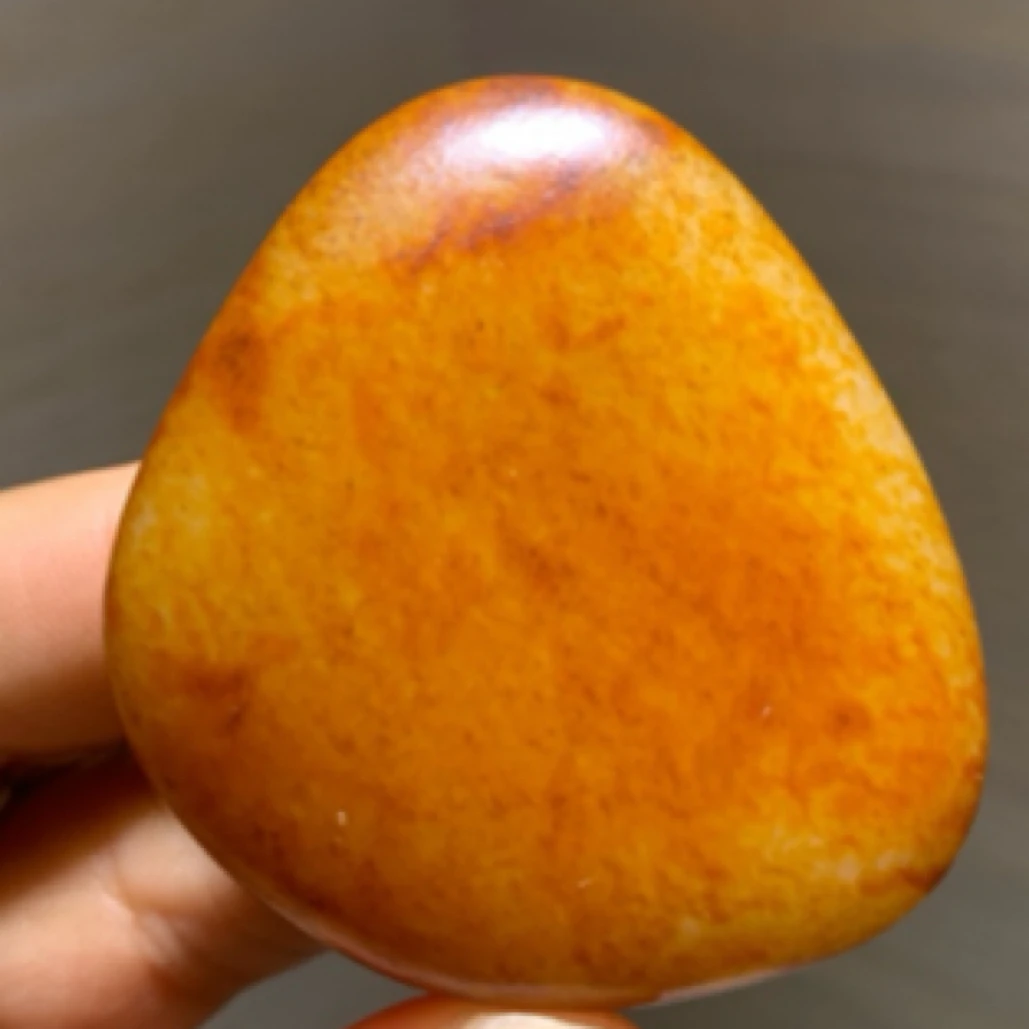 【玉福堂玉器】新疆和田玉随型牌子