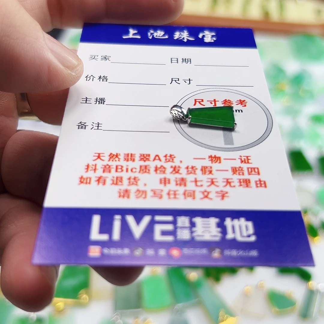 翡翠18K金镶嵌颈饰翡翠