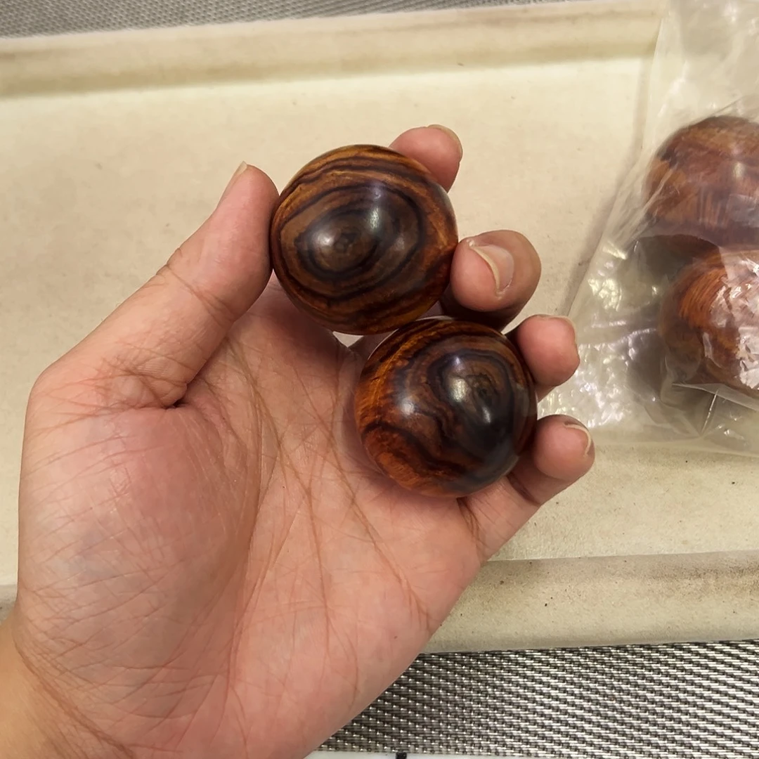 黄花梨/降香黄檀手串/手链40mm圆珠手球