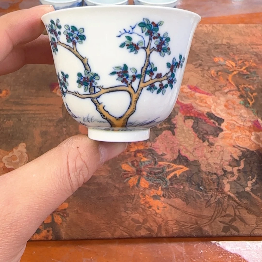 杯子景德镇手工手绘