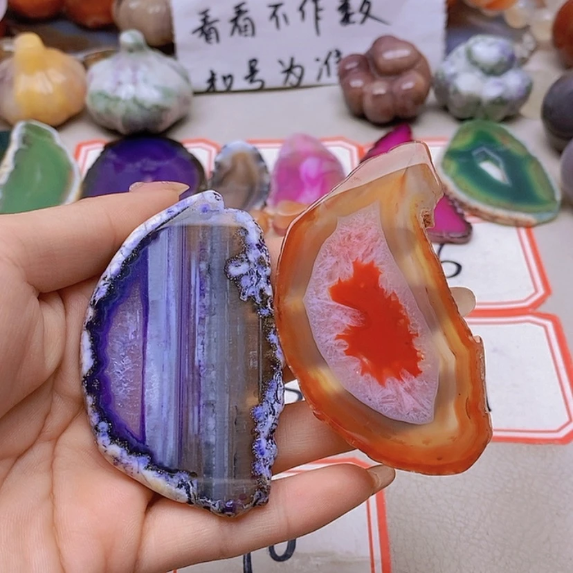 【闪购商品】未镶嵌玛瑙/玉髓珠宝半成品静*
