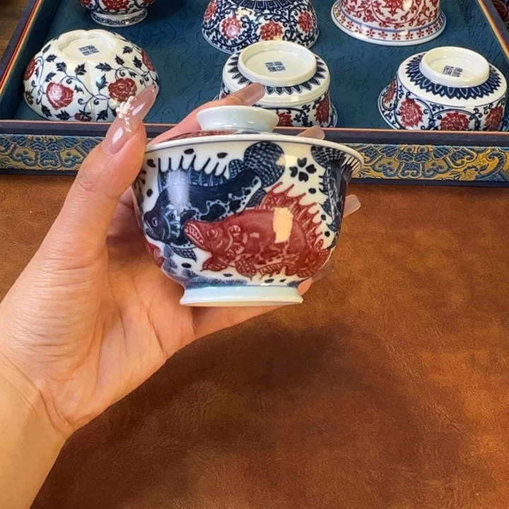 瓷片景德镇陶瓷手工手绘