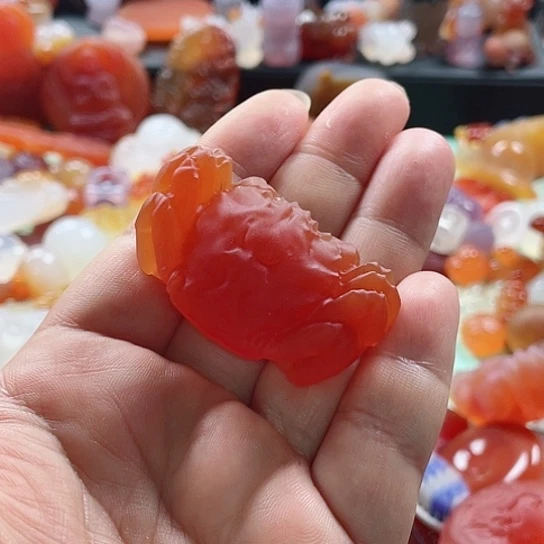 玛瑙/玉髓颈饰未镶嵌小***果