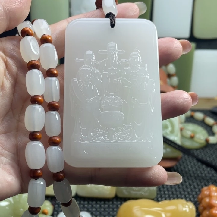 别***我新疆昆仑山料五路财神