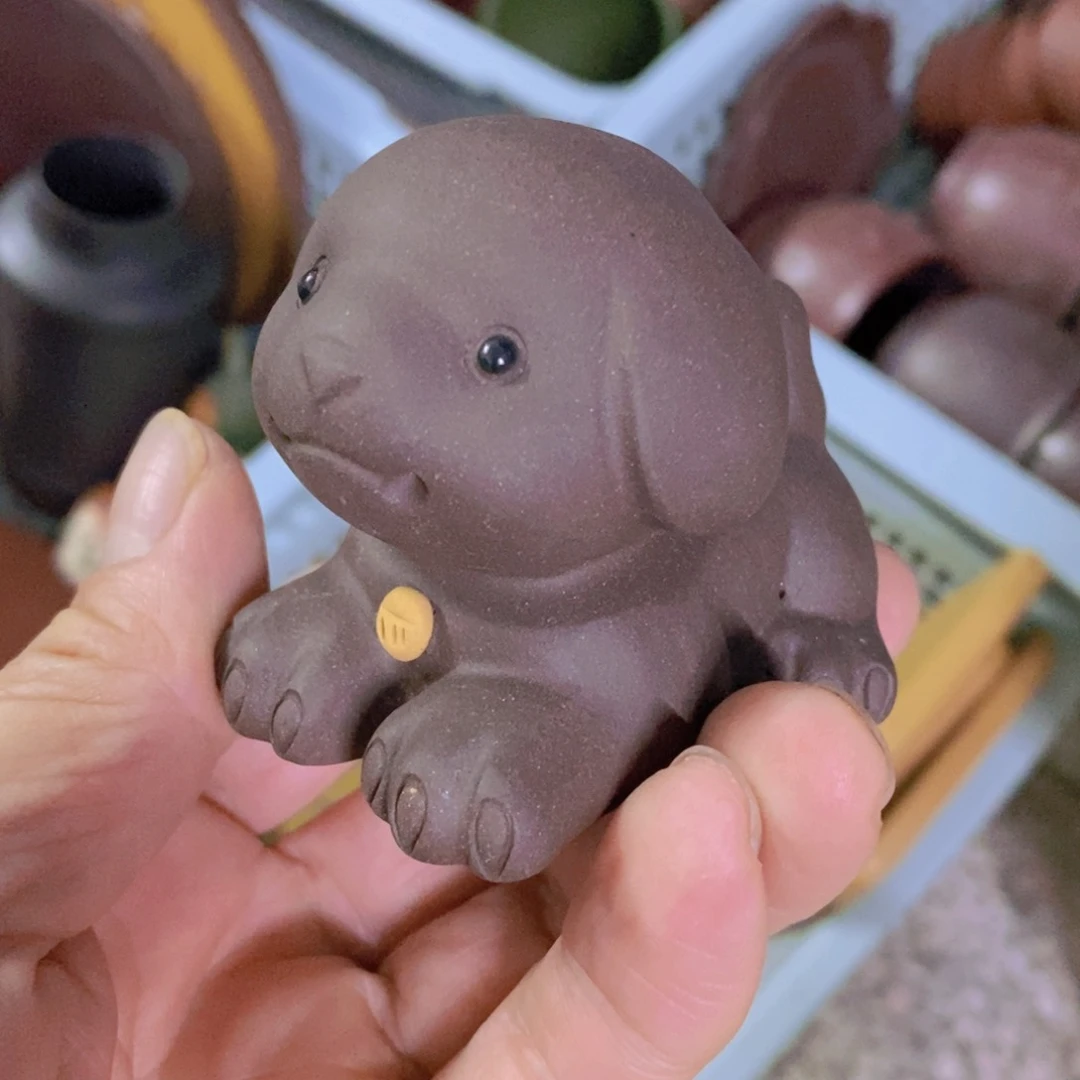 茶杯绿泥紫砂紫砂