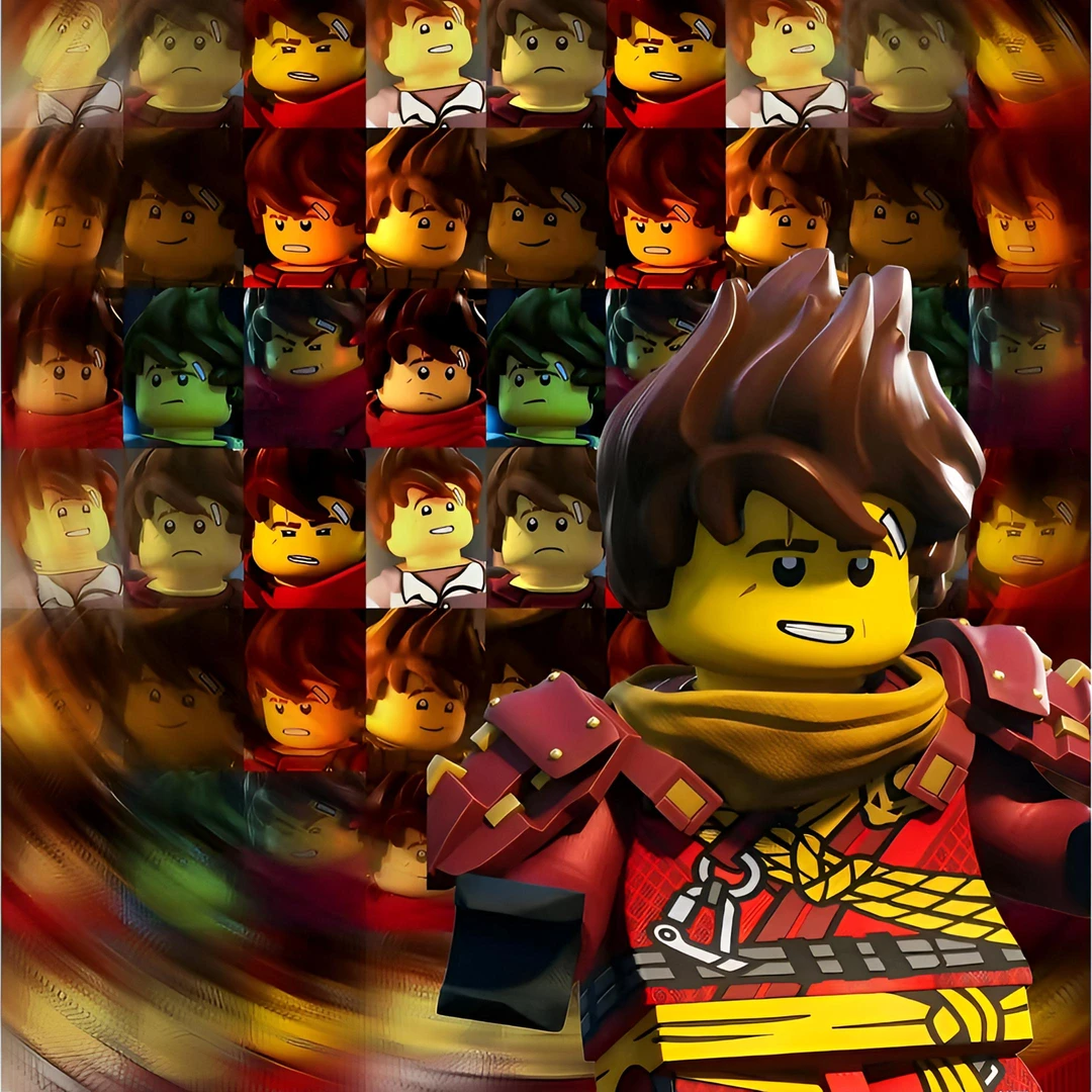 积木人仔兼容乐高-幻影忍者【凯系列】