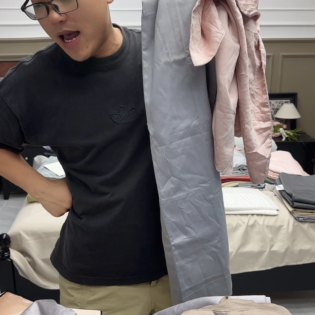 邓***记棉棉010两对不同色枕套