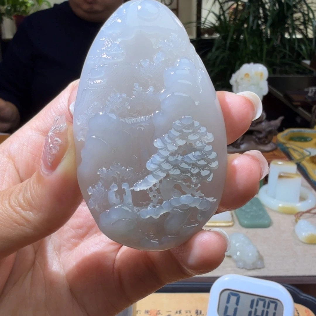 和田玉挂件未镶嵌t****g