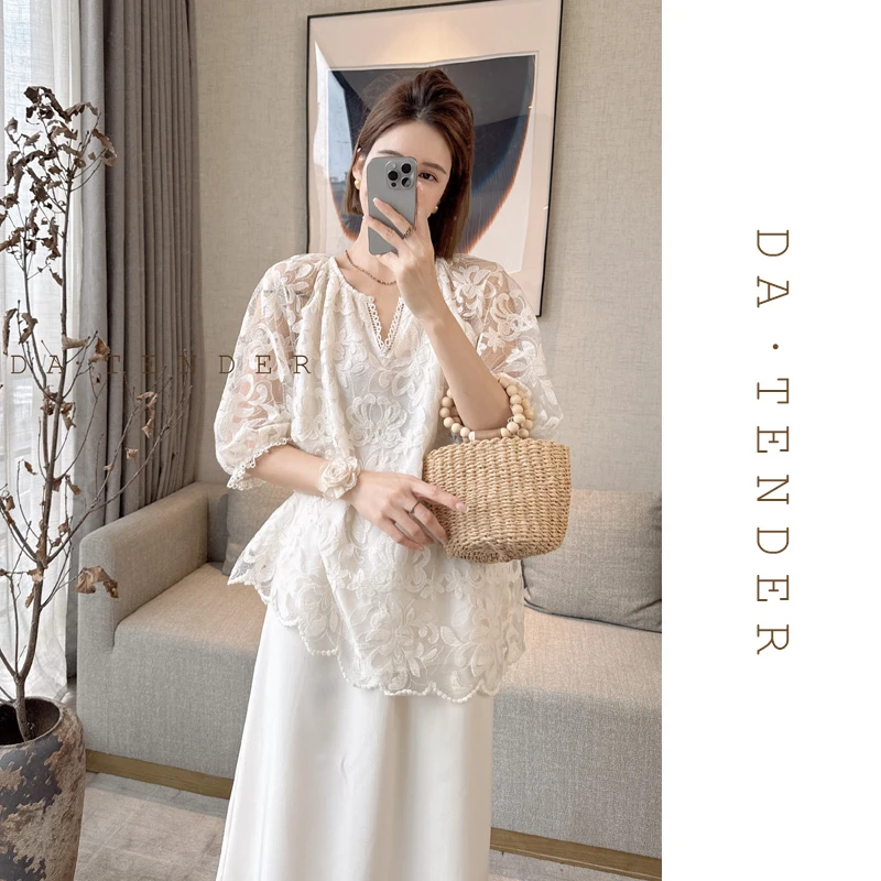 DA【清-夏款】茉花仙子上衣-HZ5