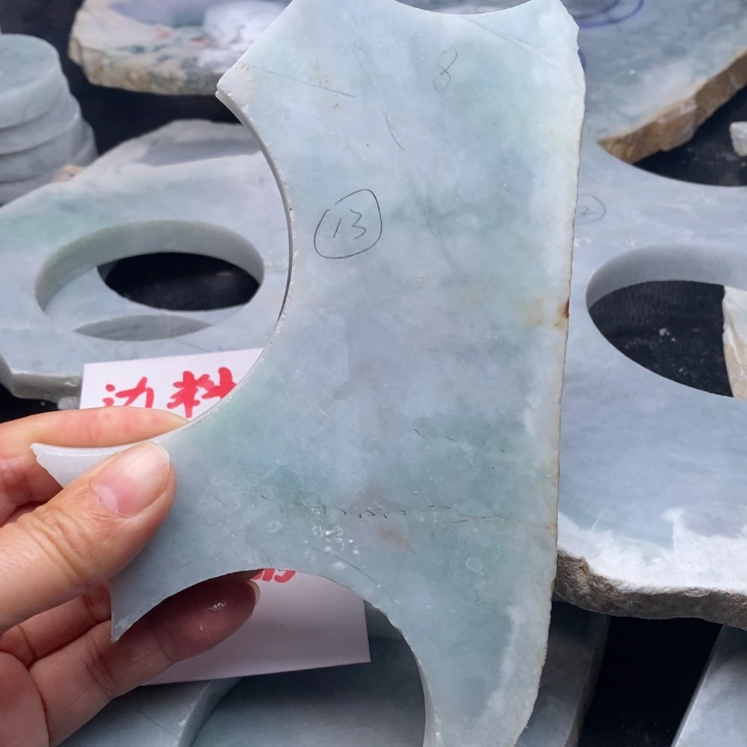 翡翠未镶嵌颈饰翡翠翡翠13