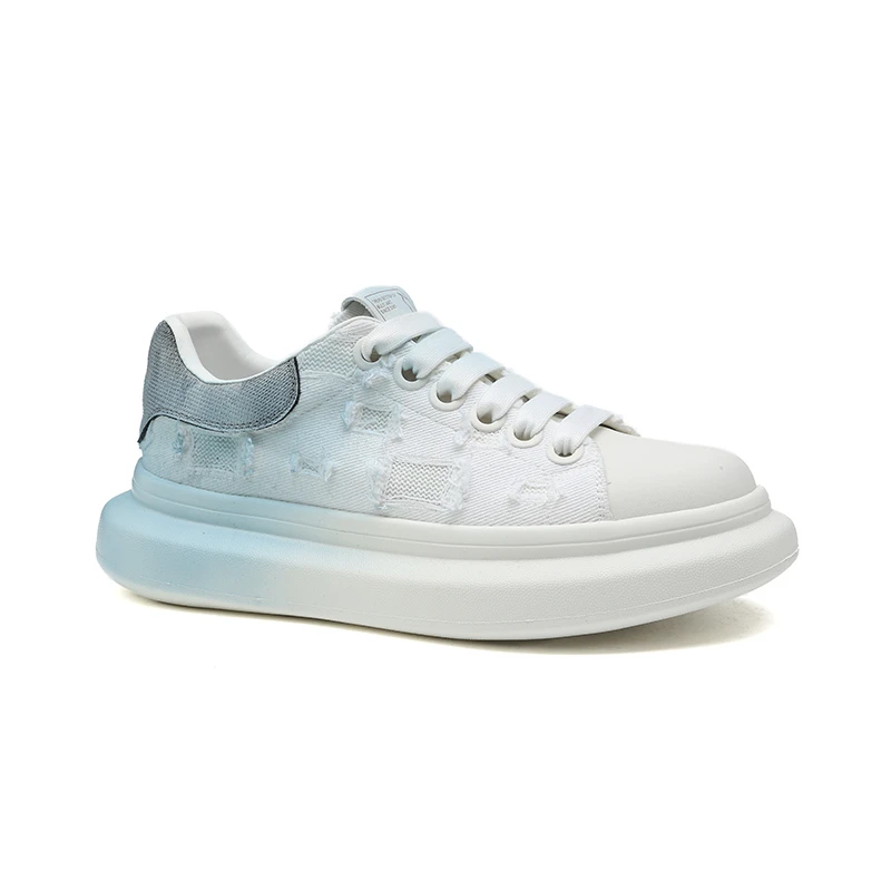 马克华菲脏脏鞋2025新款潮流百搭板鞋休闲鞋男款男鞋厚底小白鞋