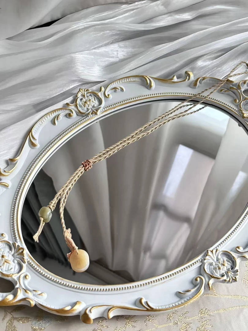 【玉领】【特惠】纯天然和田玉可调节毛衣链（多样性发其一）