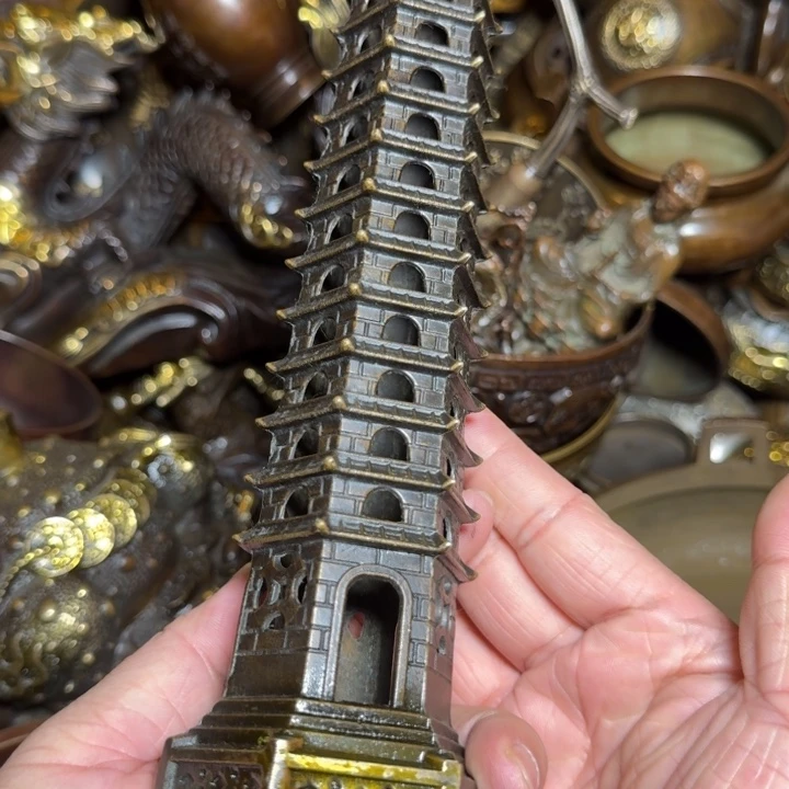 铜器摆件收收藏藏