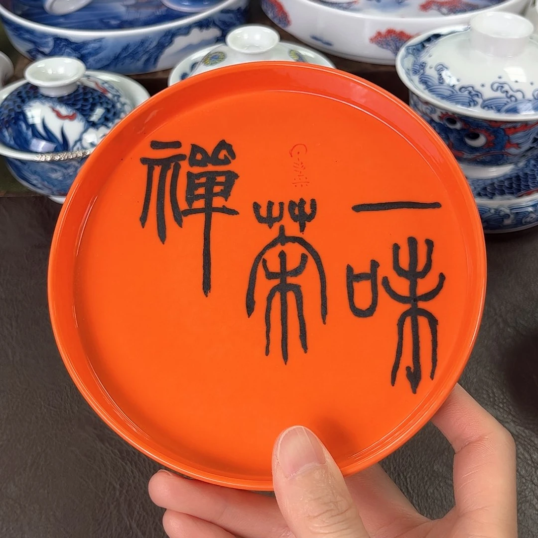 摆件手绘高温瓷器瓷器
