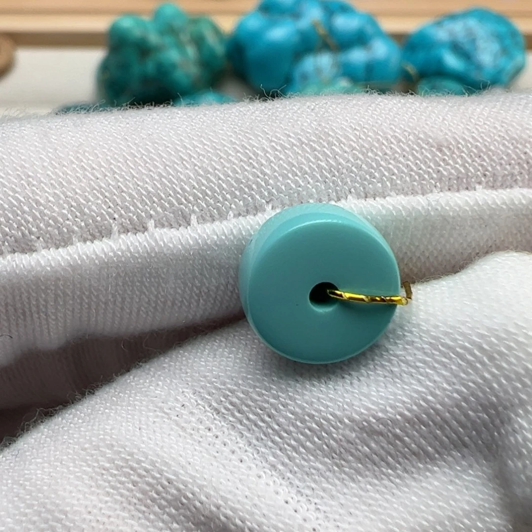 绿松石未镶嵌配饰9*4.1