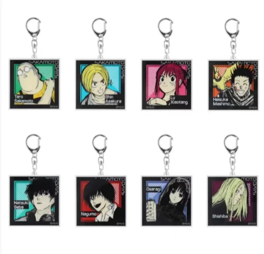 坂本日常JS原画双面挂件 日谷