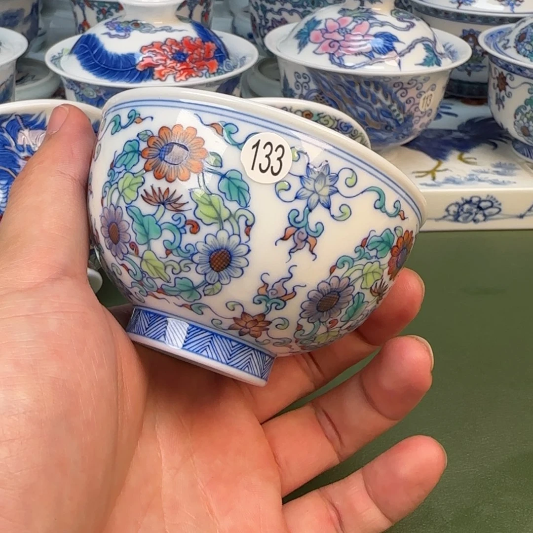 彦祖纯手工手绘茶具133