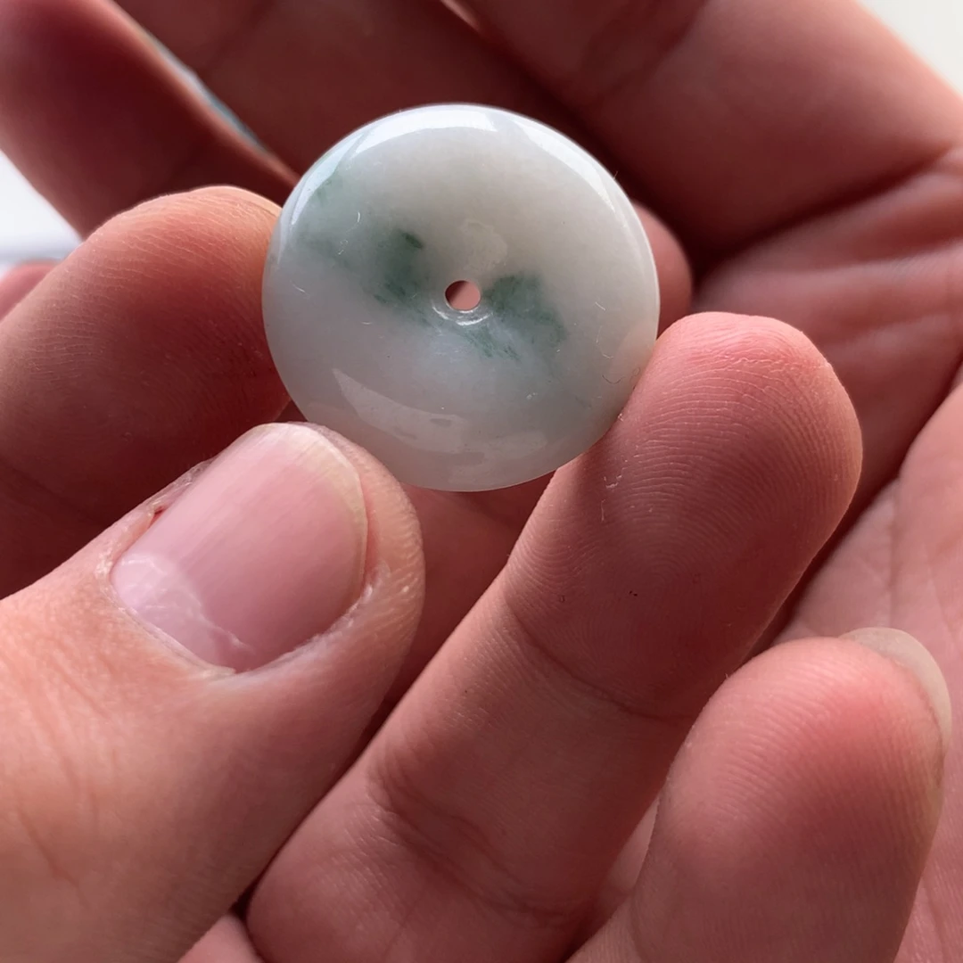 颈饰未镶嵌翡翠扣子
