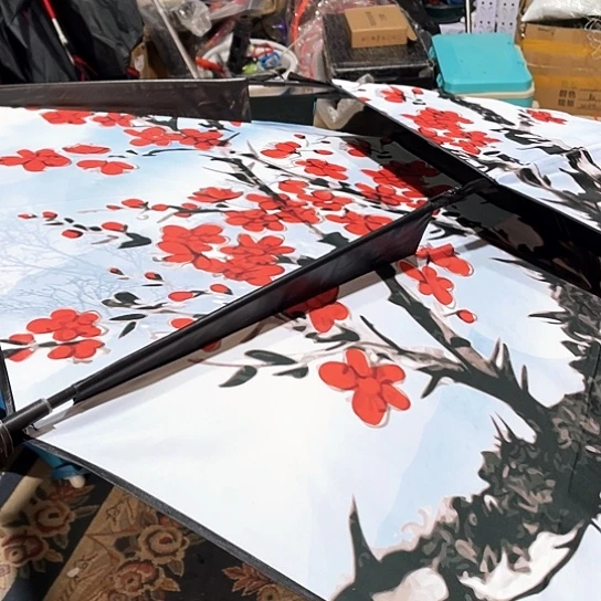梅花大伞一套。