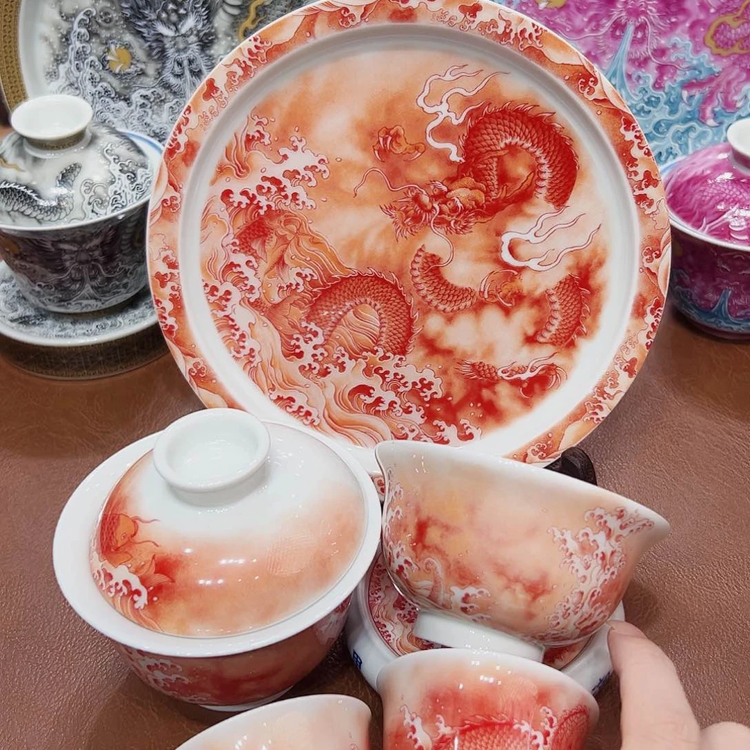 摆件景德镇陶瓷艺术展演厅和艺术