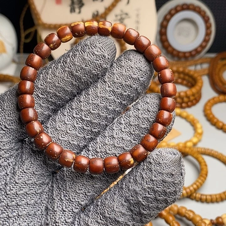 紫金鼠手串实心老型7.7