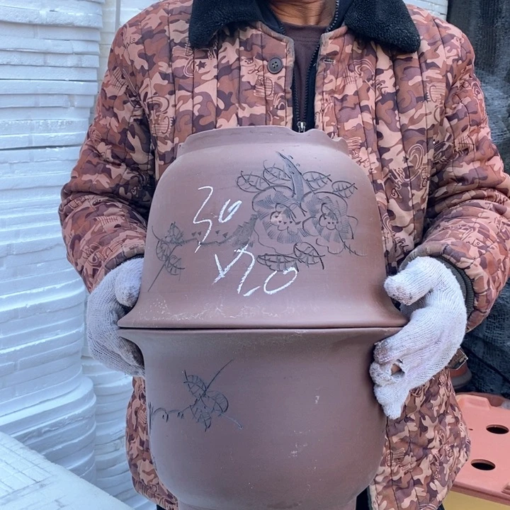紫砂花盆盆栽花卉种植