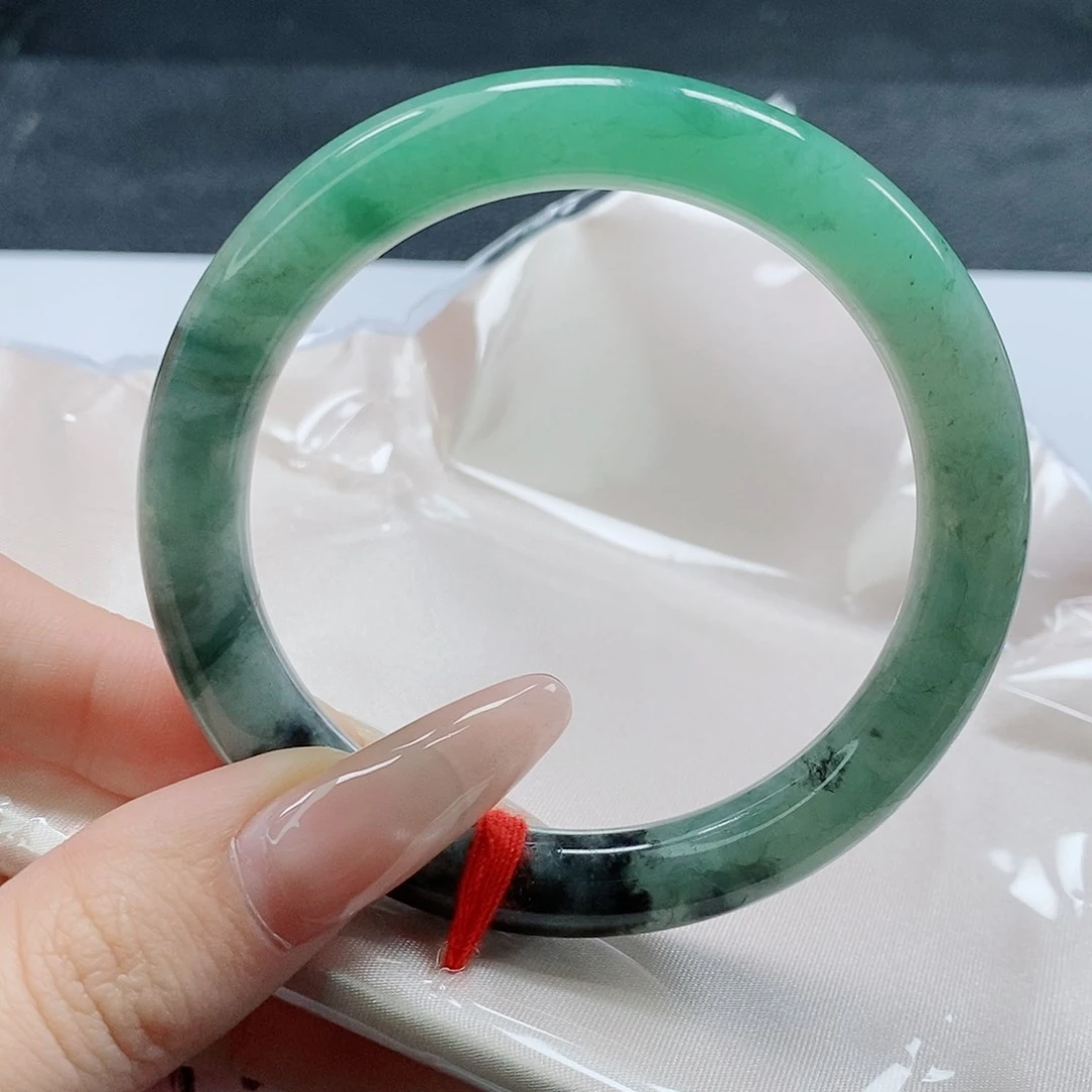 【闪购商品】未镶嵌手镯（圆镯）翡翠458号