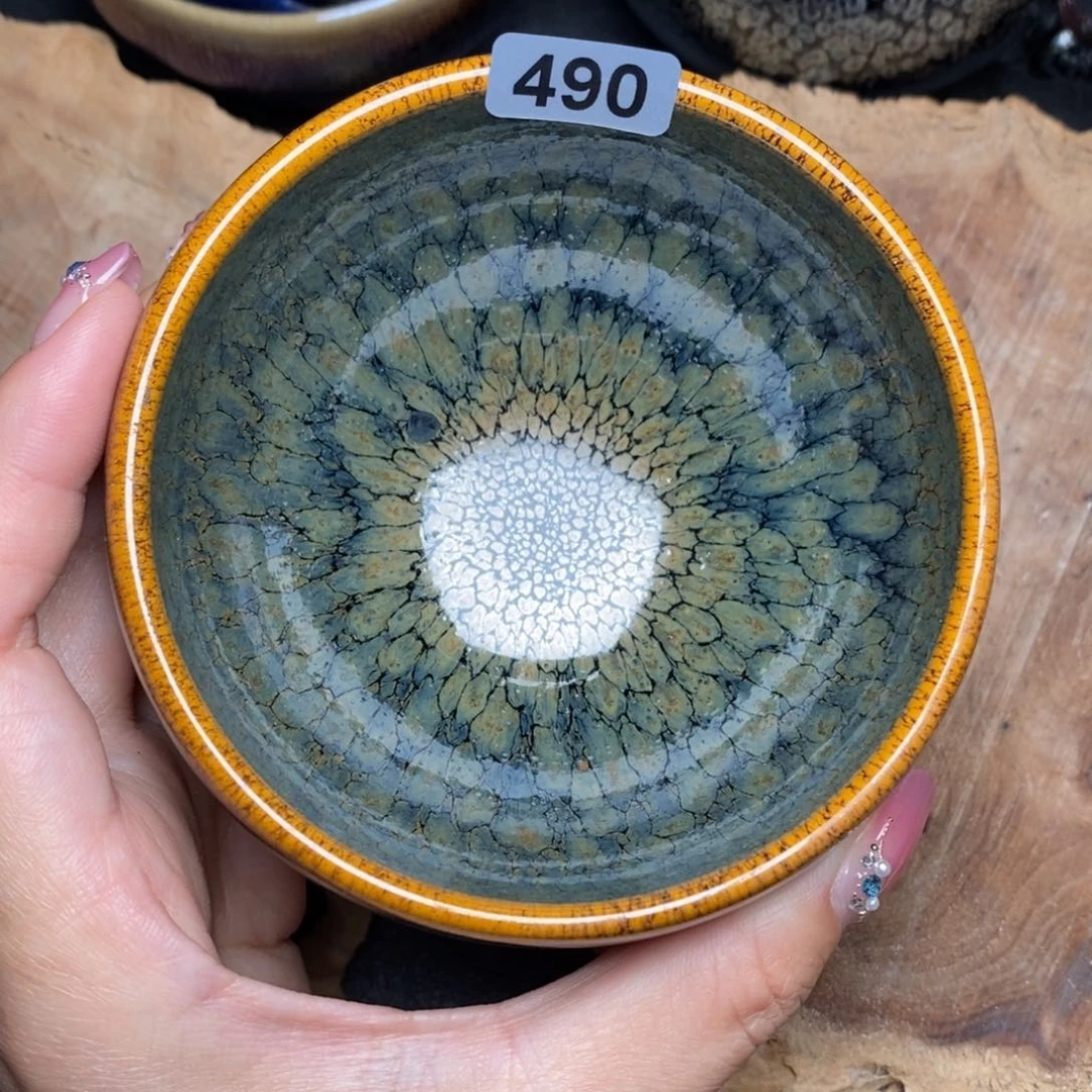 茶盏建窑建盏主人杯490