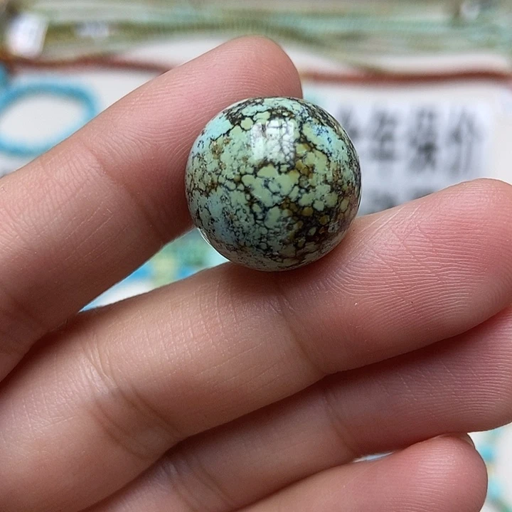 绿松石未镶嵌挂件36