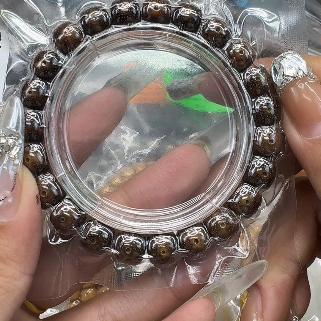 手串星月菩提57灭火胡皮遇华星月菩提10桶单圈