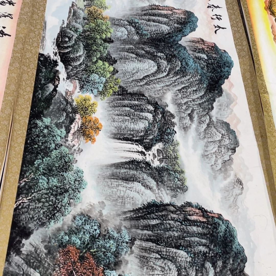 国画老师手笔手绘作品n