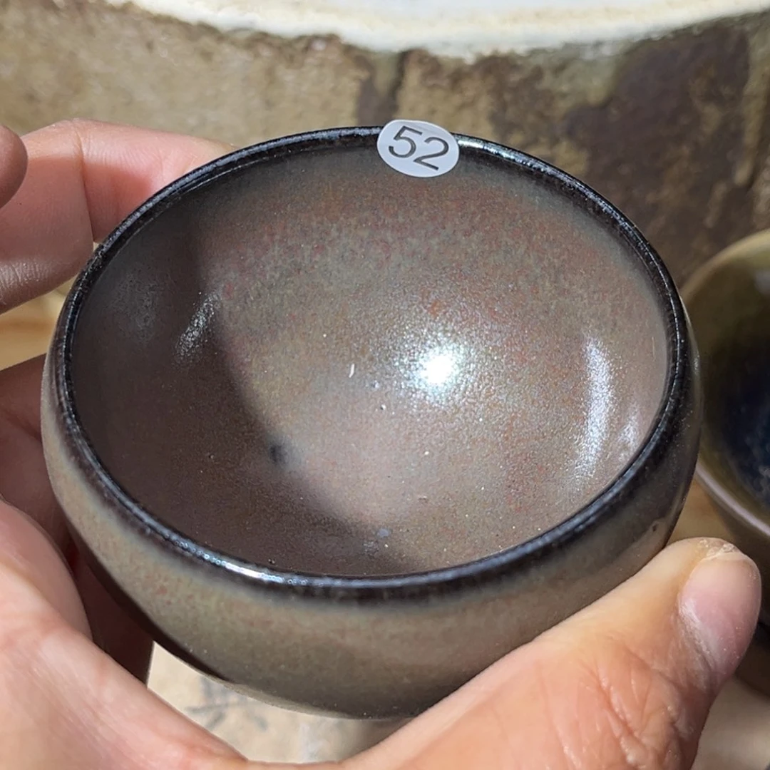 茶盏义兴龙窑坚持真柴烧微瑕