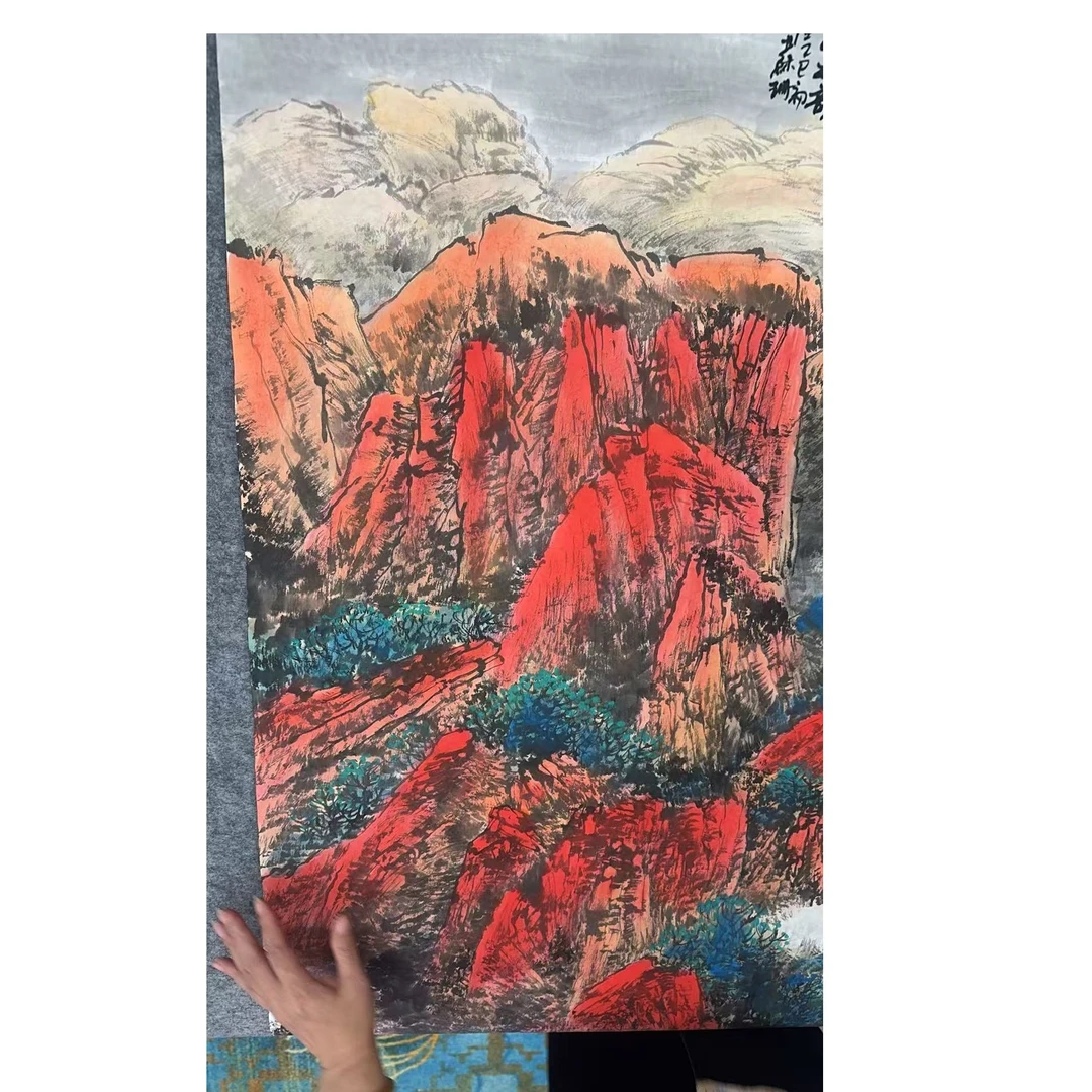 橱窗展示/苏珊（苏三秋）/宣纸国画/不带框