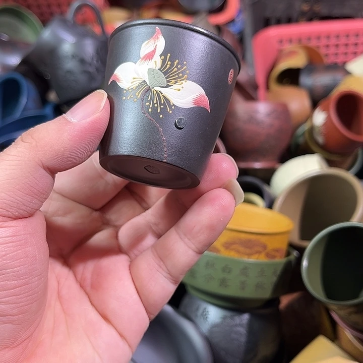茶杯紫砂全手工紫砂主人杯