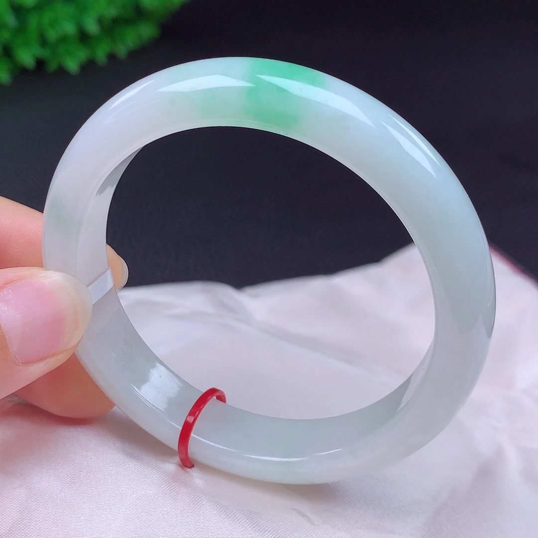 翡翠未镶嵌手镯56圈432601