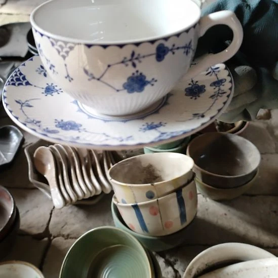 陶瓷出口杯子陶瓷摆件