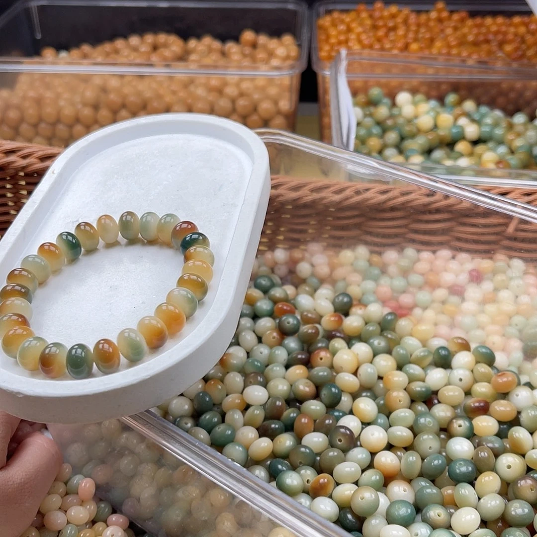 白玉菩提吊坠q11mm/100+20颗