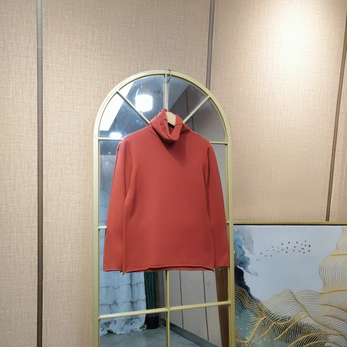 AE780孕妇红色针织衫90-140