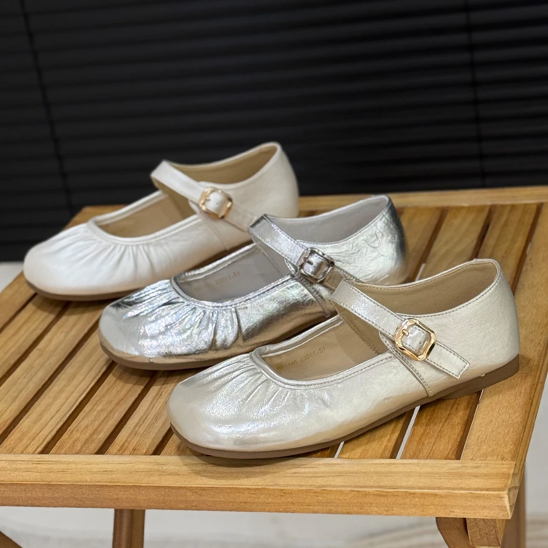 韩版平底浅口玛丽珍2025新款爆款配裙子鞋子女款爆款2025新款