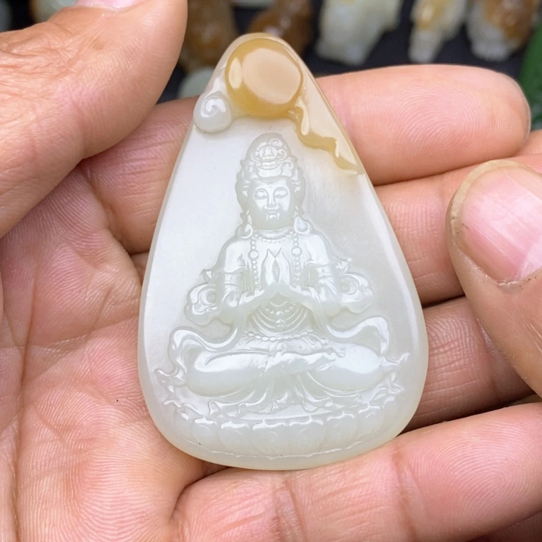 和田玉吊坠未镶嵌S**o