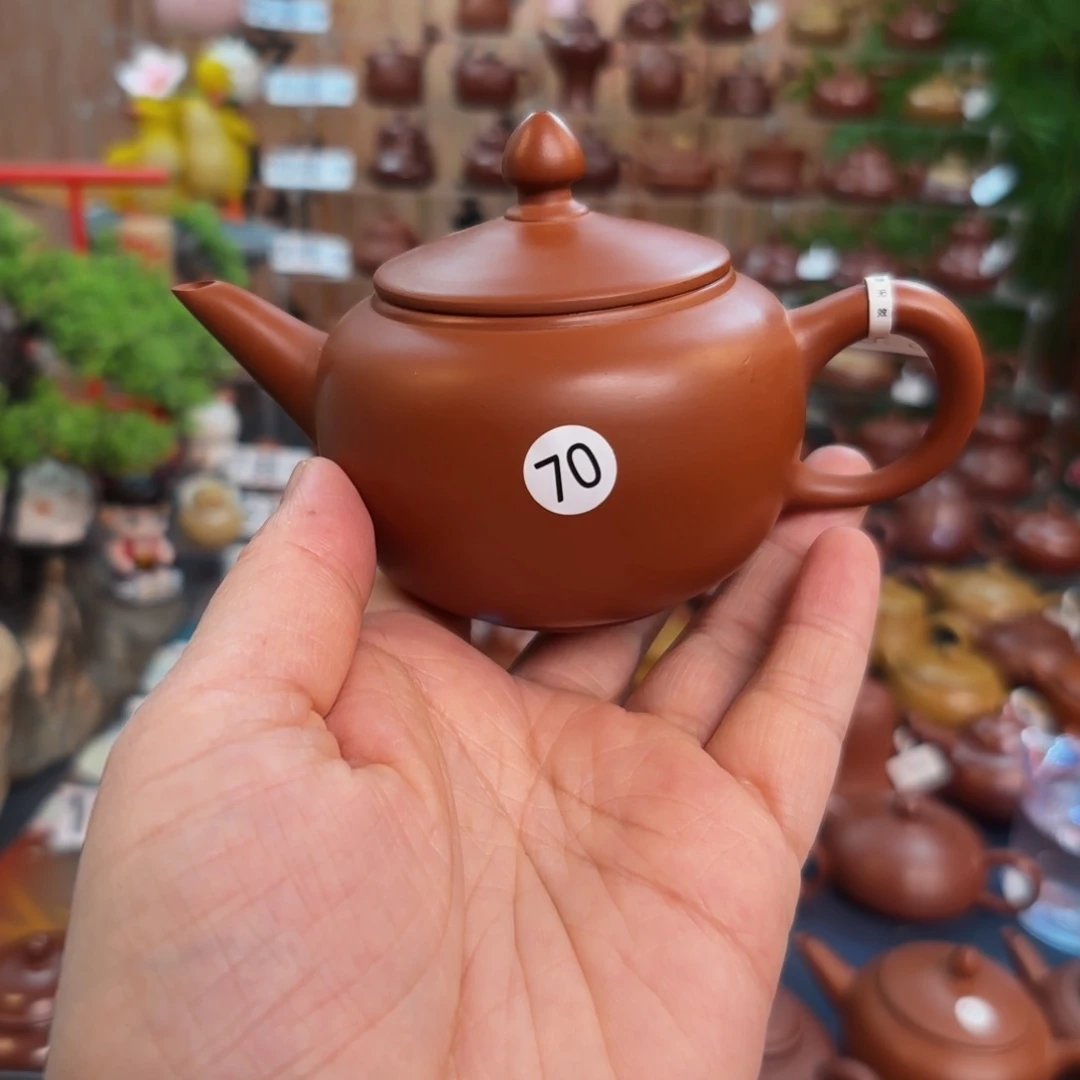 茶壶朱泥等朱泥茶壶160C